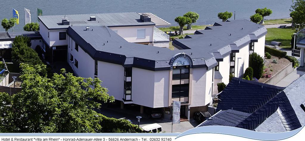 Hotel Villa Am Rhein Andernach Dış mekan fotoğraf