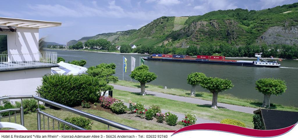 Hotel Villa Am Rhein Andernach Dış mekan fotoğraf